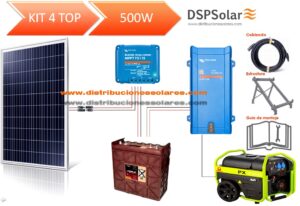 Kit Solar Fotovoltaico 4 TOP 500 W
